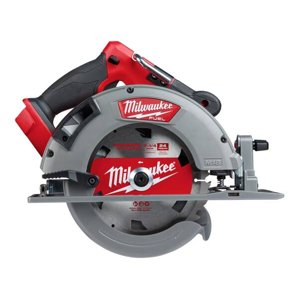 Milwaukee - M18 FUEL 18-Volt Lithium-Ion Brushless Cordless 7-1/4 in. Circular Saw Kit with One 6.0Ah Battery, Charger, Case