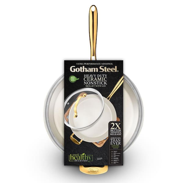 Gotham Steel 14” Nonstick Frying Pan with Ultra
