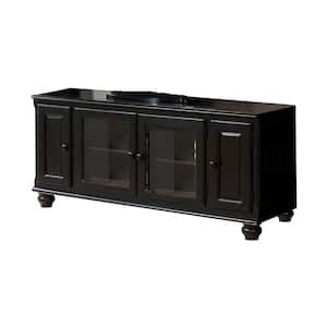 Ferla 19 in. Black TV Stand Fits TV's up to 59 in.