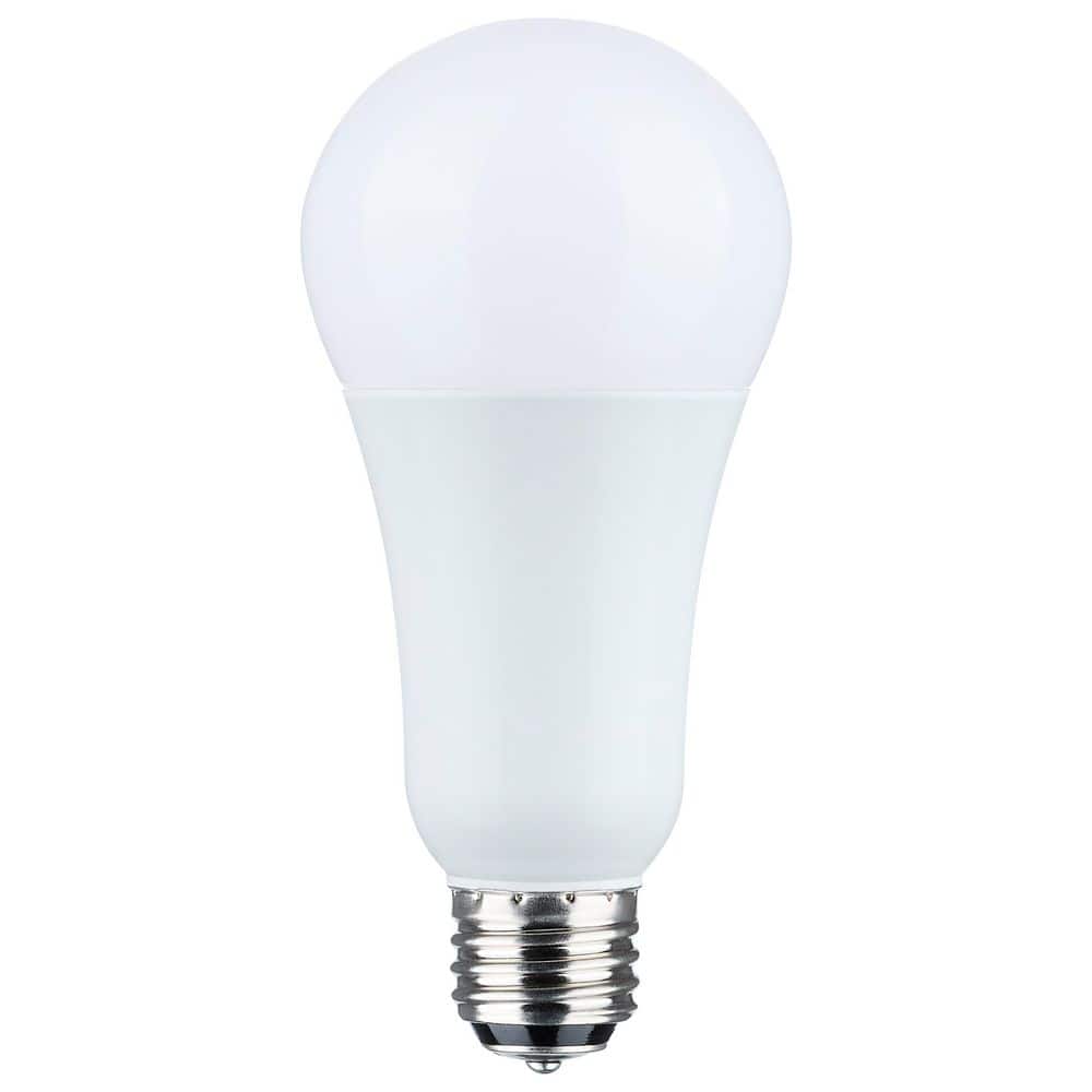 50/100/150-Watt Equivalent A21 E26d E26 Base Frost 5000K Indoor Non-Dimmable A-Style 3-Way LED Light Bulb (24-Pack)