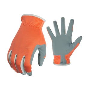 Digz Women's Work Garden Gloves Hybrid Leather Glove Medium Padded Safety New 