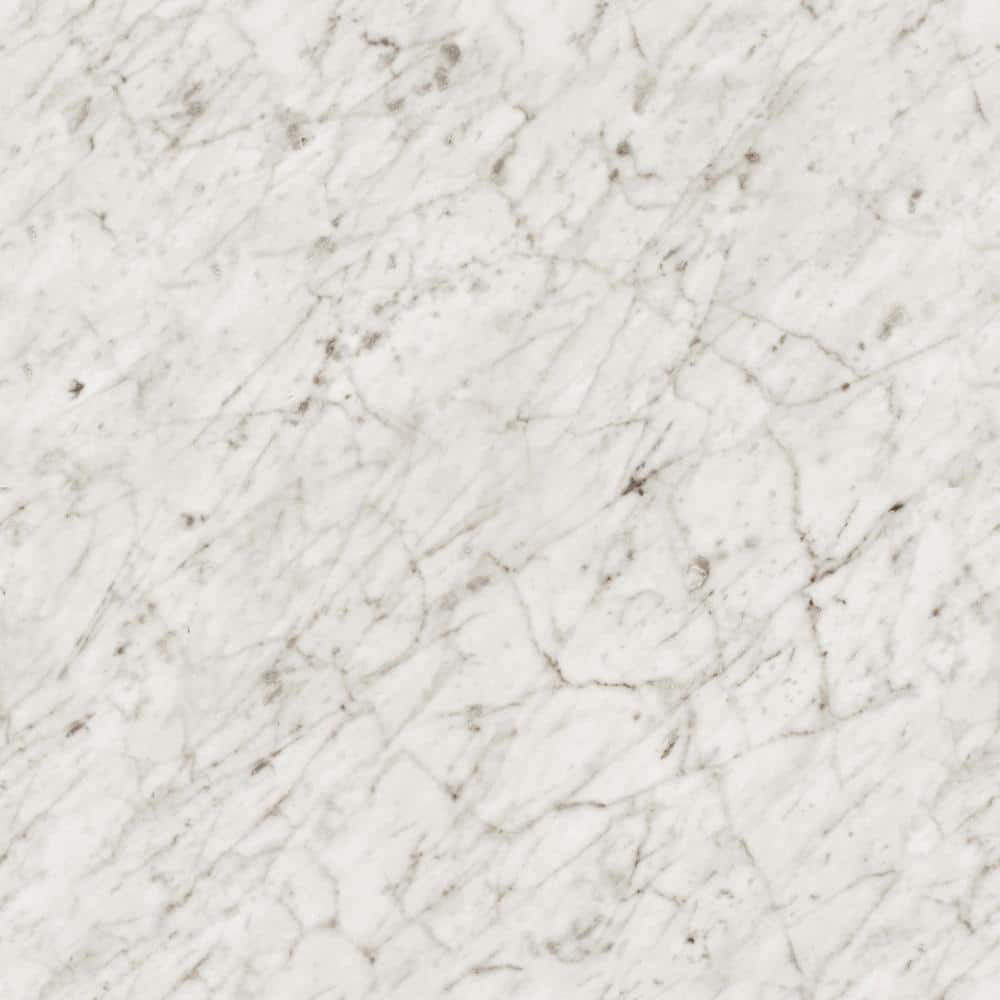 FORMICA 3 in. x 5 in. Laminate Sheet Sample in Carrara Bianco with Matte Finish