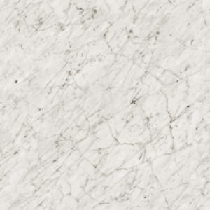 3 in. x 5 in. Laminate Sheet Sample in Carrara Bianco with Etchings Finish