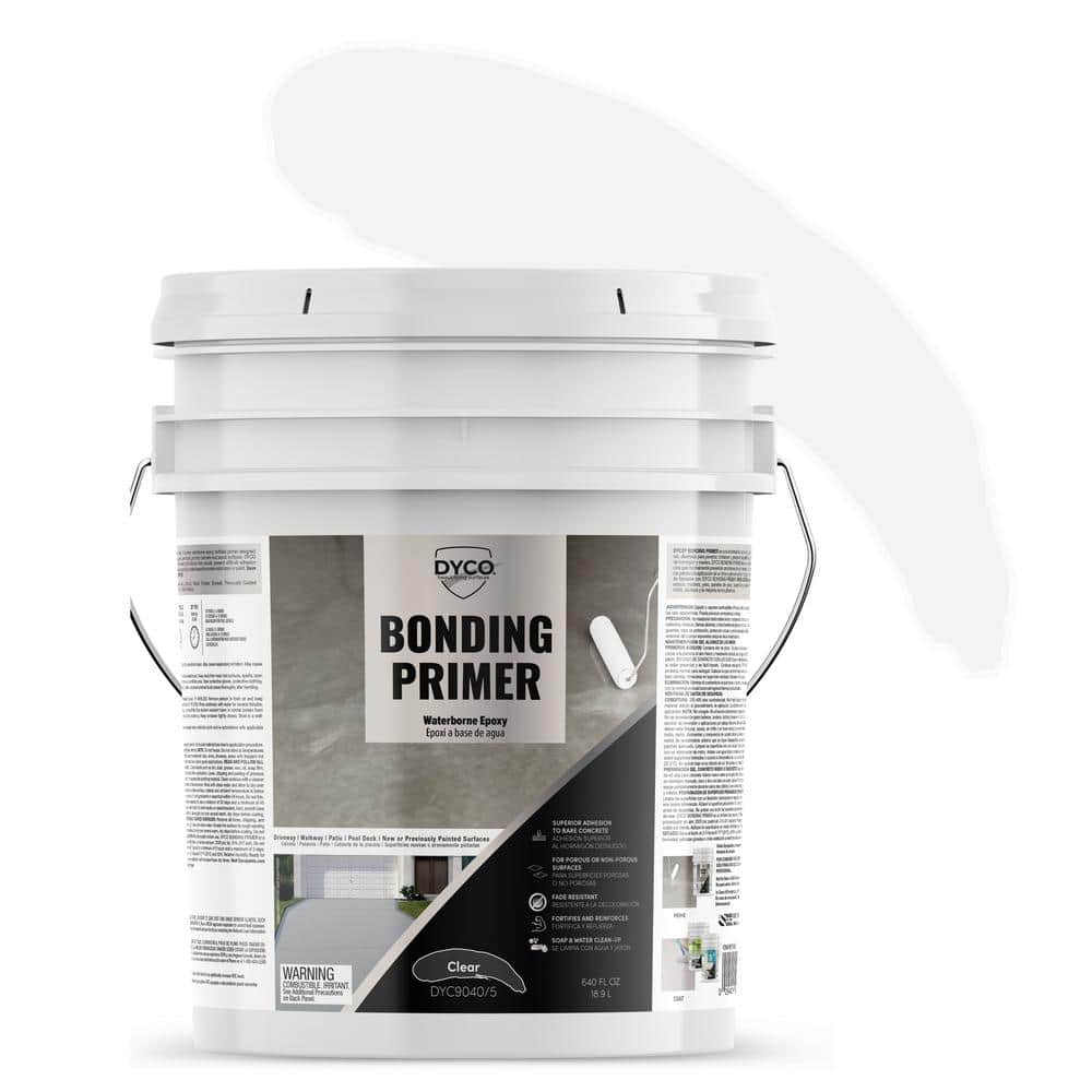 Tuff Grip 5 gal. 9040 Clear Low Sheen Interior/Exterior Waterborne Bonding 