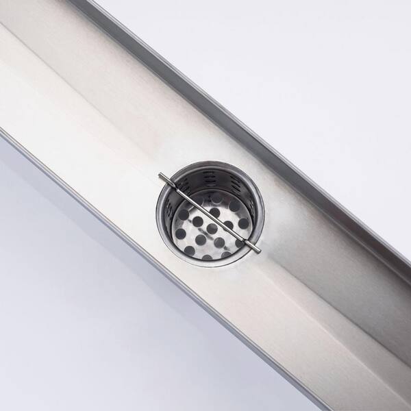 Tile Insert Shower Drain Cover Stainless Steel Bathroom Floor Drain  Invisible