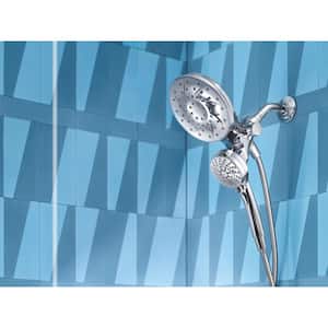 Engage Single Handle 6-Spray Tub and Shower Faucet with Magnetix Rain shower 1.75 GPM in. Chrome (Valve Included)