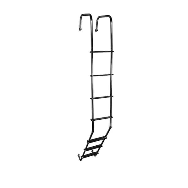 Stromberg Carlson Products LA-401BA Universal Outdoor RV Ladder in Black