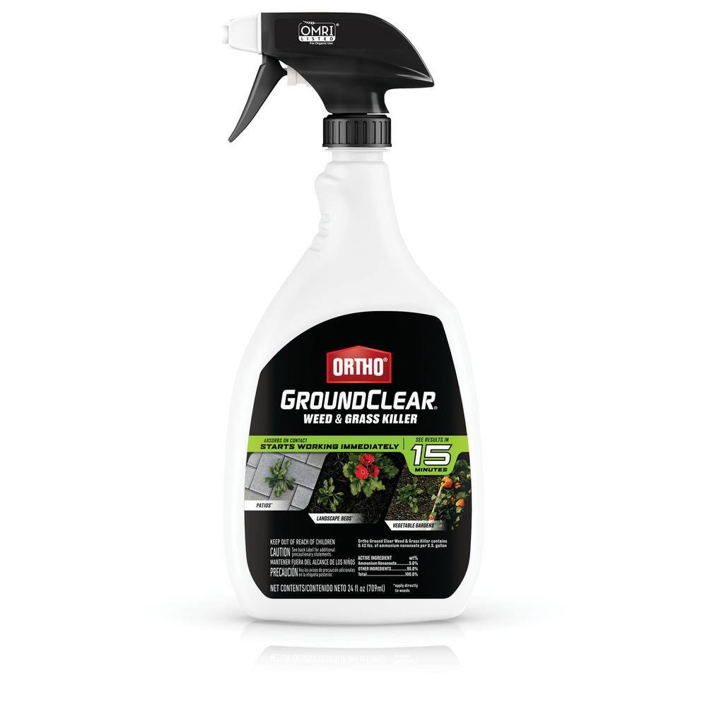 Ortho GroundClear 24 oz. ReadytoUse Weed and Grass Killer 4613406