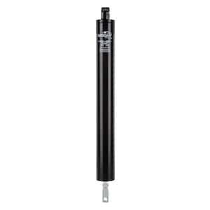 Pneumatic Closer w/ TS, Standard Duty, Black