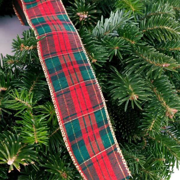 Christmas Mountains Bendable No-Swing Wreath Hanger 1-Red & 1-Green 2 