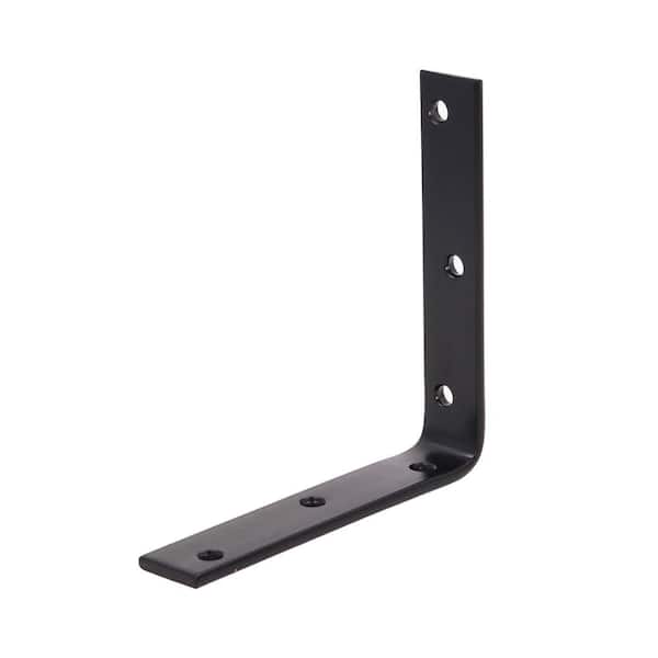Everbilt 6 in. Black Corner Brace
