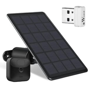 Solar Panel for Blink Outdoor, XT2 and XT with 64GB USB Flash Drive (Blink Camera NOT Included)