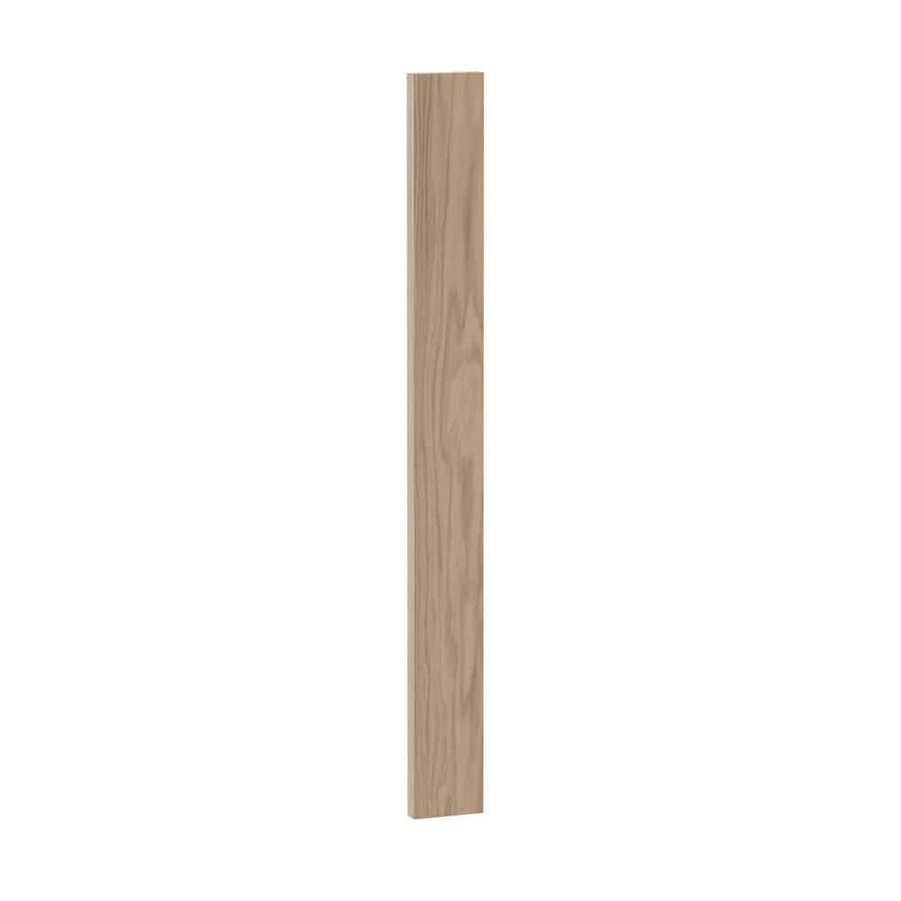 Hampton Bay - Sinclair 3 in. W x 30 in. H x 0.75 in. D Kitchen Cabinet Wall and Base Filler in Shaker Light Oak
