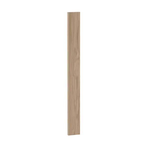 Sinclair 3 in. W x 0.75 in. D x 30 in. H Wall and Base Filler in Shaker Light Oak
