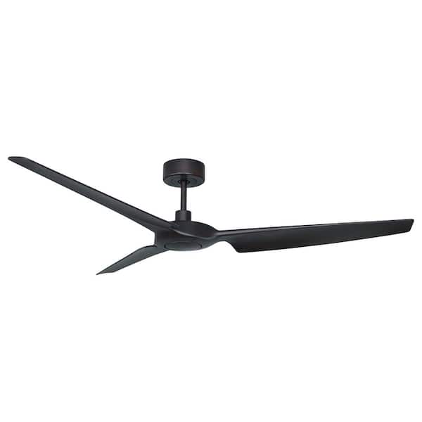 TroposAir Astra 60 in. Indoor/Outdoor Oil Rubbed Bronze Smart Ceiling Fan with Remote Control