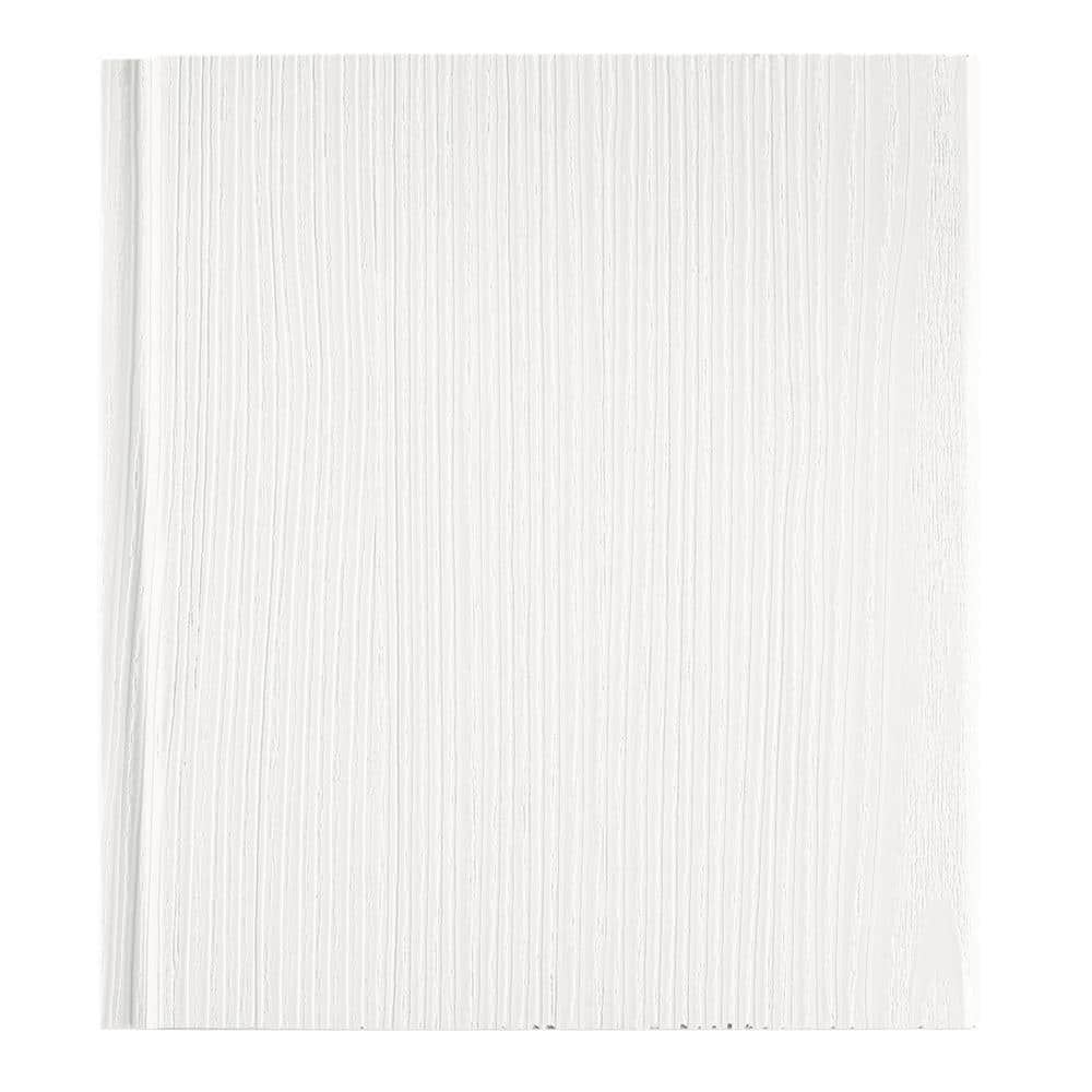 WoodHaven Classic White 6 in. x 6 in. Clip Up Tongue and Groove Acoustic Ce