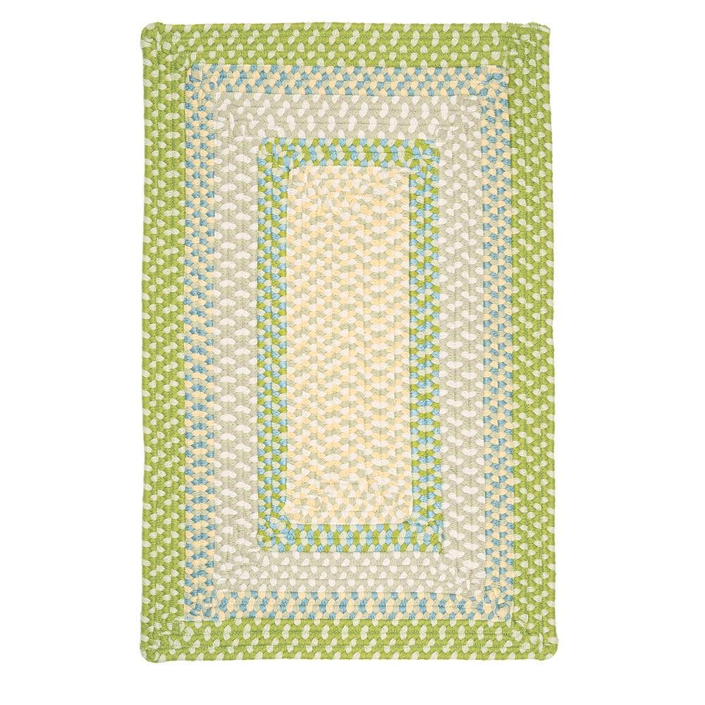 Blithe Lime 5 ft. x 8 ft. Braided Area Rug price history on PriceWatchPro