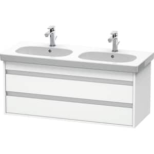 Ketho 17.88 in. W x 45.25 in. D x 18.88 in. H Bath Vanity Cabinet without Top in White