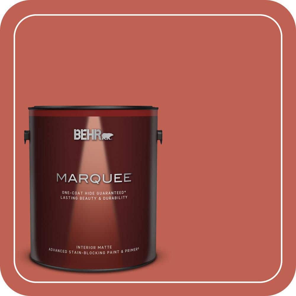 1 gal. #190D-6 Red Jalapeno Matte Interior Paint & Primer price history on PriceWatchPro