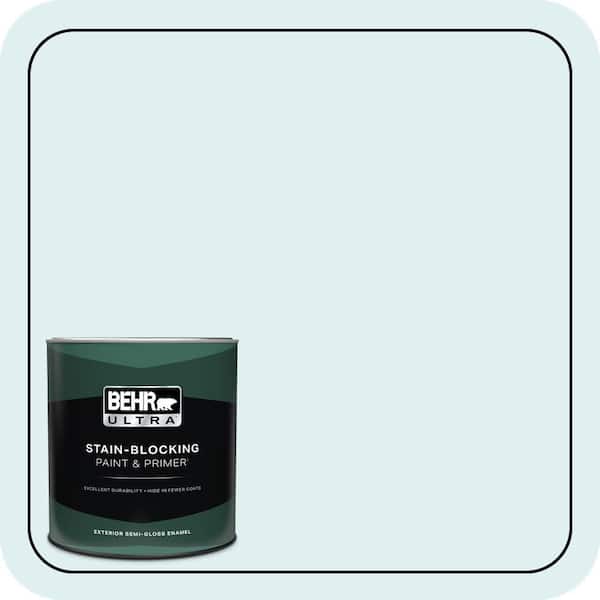 BEHR ULTRA 1 qt. #M480-1 Helium Semi-Gloss Enamel Exterior Paint & Primer