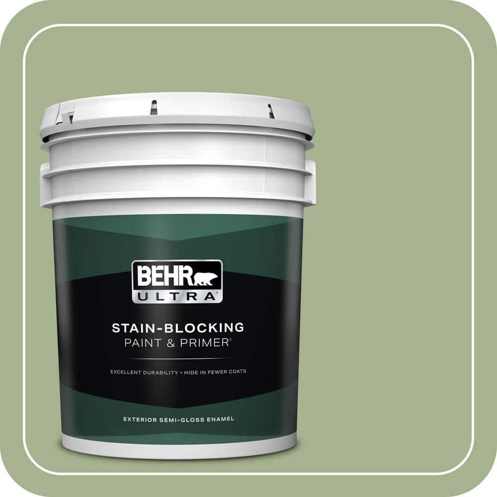 5 gal. #PPU11-06 Willow Grove Semi-Gloss Enamel Exterior Paint & Primer price history on PriceWatchPro