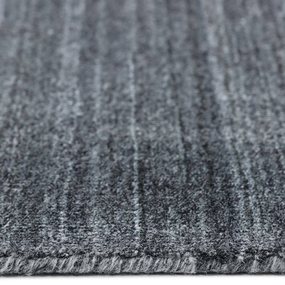 Marengo Stripe Hand-Knotted Wool Blend 8' x 10' Area Rug