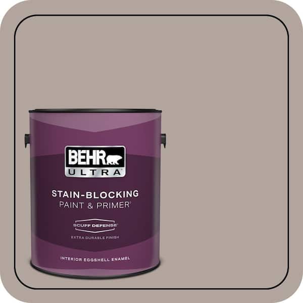 BEHR ULTRA 1 gal. #780B-4 Slate Pebble Extra Durable Eggshell Enamel Interior Paint & Primer