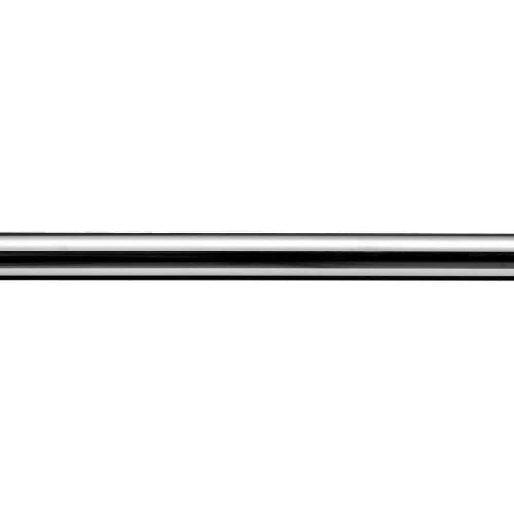 Stick N Lock Stainless Steel Adjustable 40" Tension Shower Curtain Rod