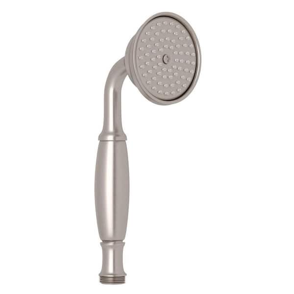 1-Spray Wall Mount Handheld Shower Head 1.8 GPM in Stainless Steel