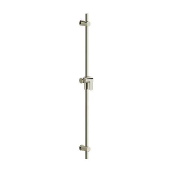 RIOBEL 35.375 in Adjustable Shower Bar in Polished Nickel