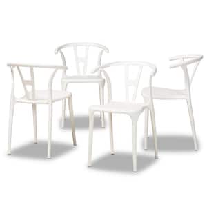 Warner White Dining Chair (Set of 4)