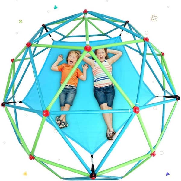 10 ft. Climber Free Standing Hammock with Stand in Blue, Interesting Dome Climber Accessories for Kids, Hammock Only