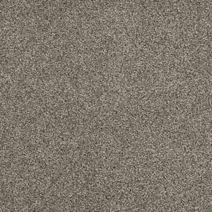 Moonlight  - Flare - Gray 32 oz. SD Polyester Texture Installed Carpet