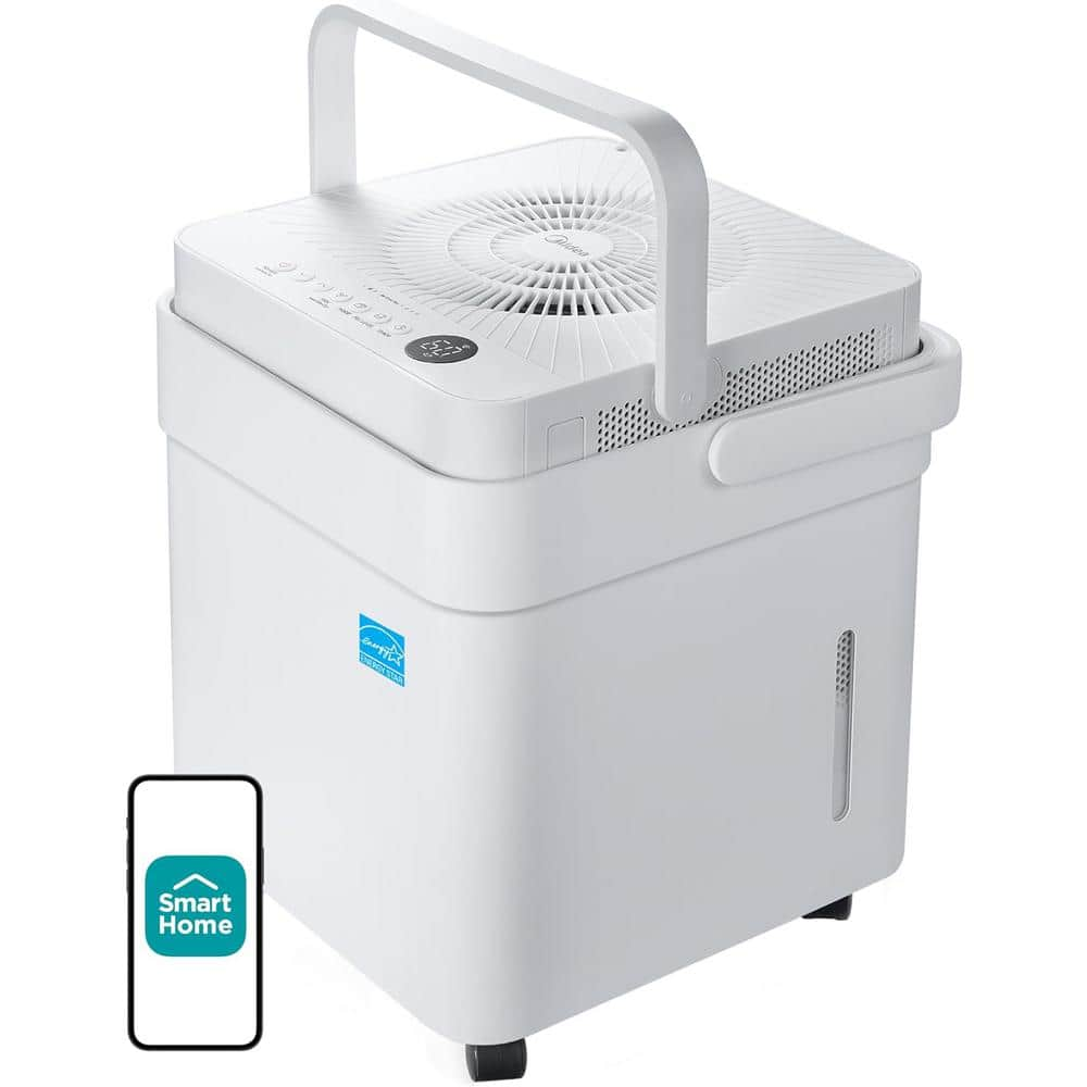 Midea Cube 20-Pint Smart WiFi Dehumidifier  Coverage up to 2 000 sq. ft.