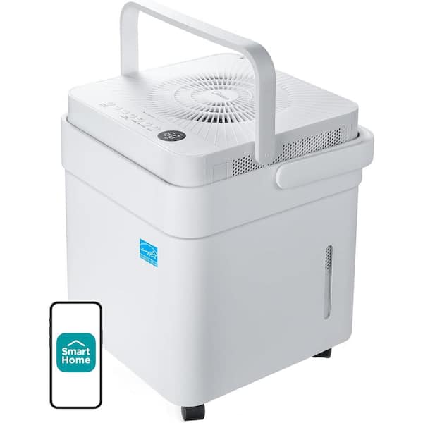 Midea 20 pt. Coverage area 500 sq.ft. CUBE Dehumidifier in.