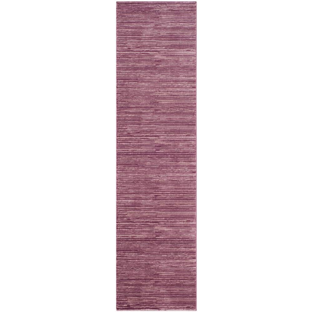 Vision Grape 2 ft. x 12 ft. Solid Marle Runner Rug price history on PriceWatchPro