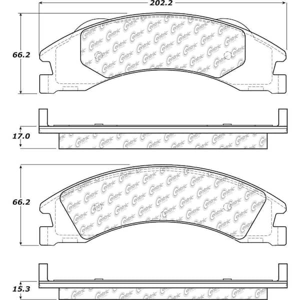 Centric Parts Disc Brake Pad Set
