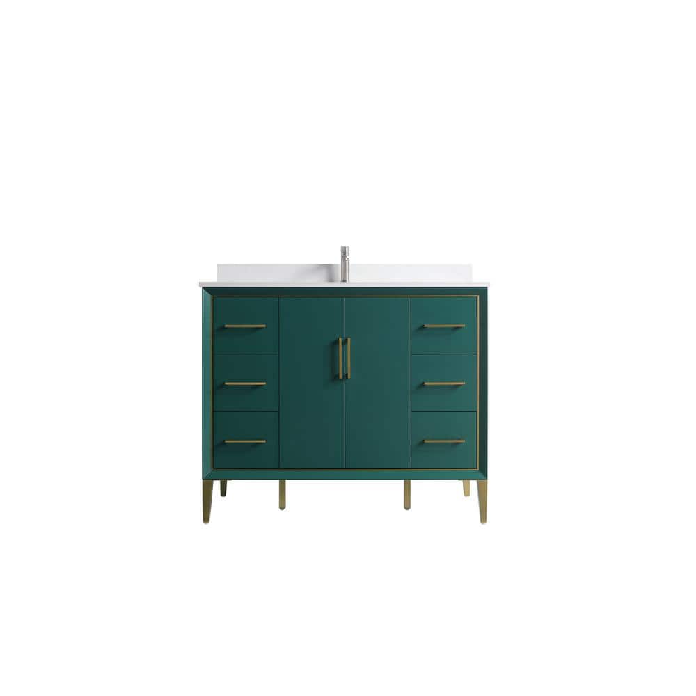 VSD 42in. W. x 22 in. D x 35 in. H Single Sink Freestanding Bath Vanity in 