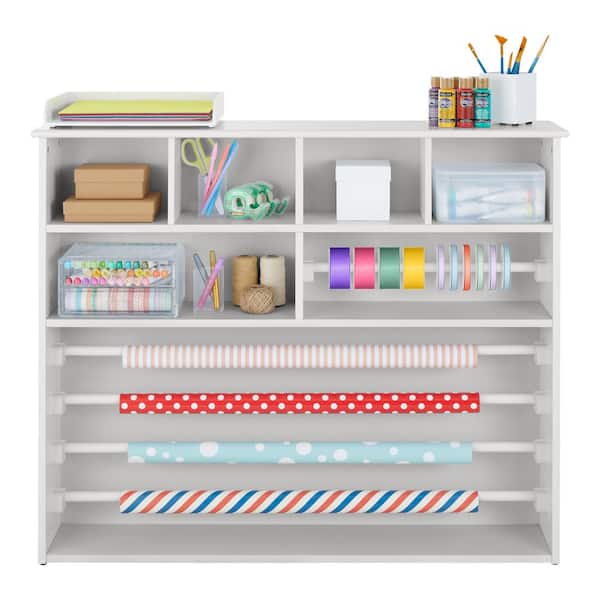 Wrapping Paper Storage Solution — The White Apartment