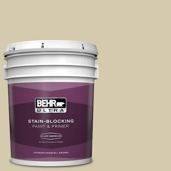 BEHR ULTRA 5 gal. #PPU9-12 Prairie House Extra Durable Eggshell Enamel Interior Paint & Primer