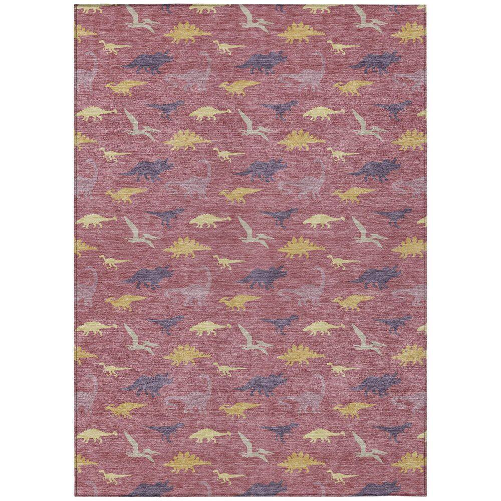 Chantille Machine Washable Indoor/Outdoor Abstract ACN2622 Mauve 8 ft. x 10 ft. Area Rug price history on PriceWatchPro
