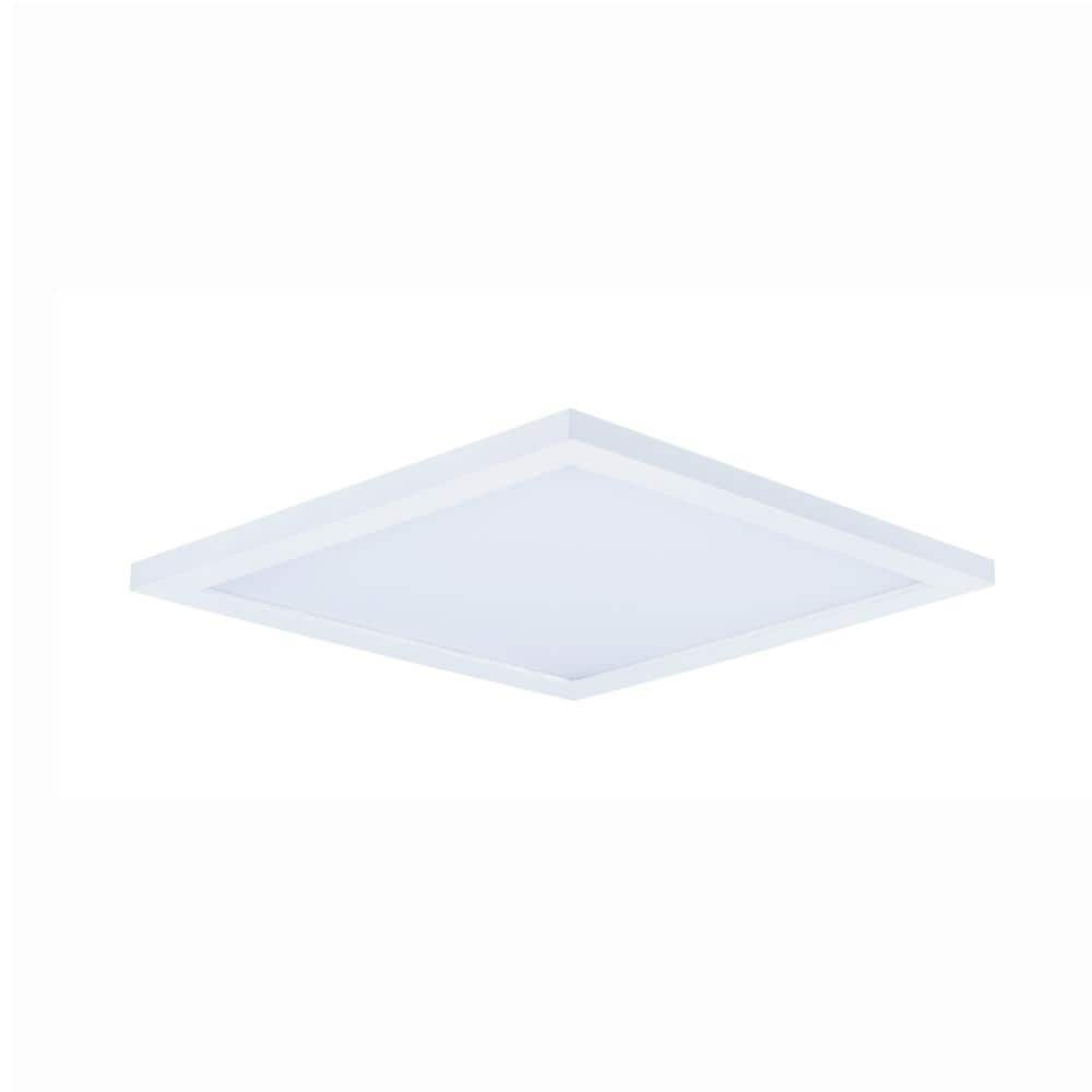 Maxim Lighting Wafer 15 in. SQ Integrated LED Surface Flush Mount 4000K ...