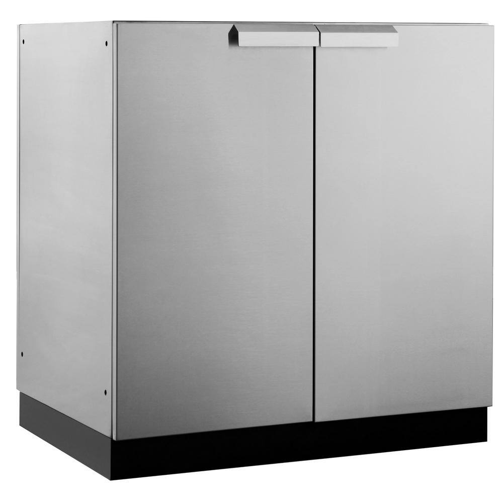 NewAge Products Stainless Steel 32 in. 2Door Base 32 in. W x 36.5 in