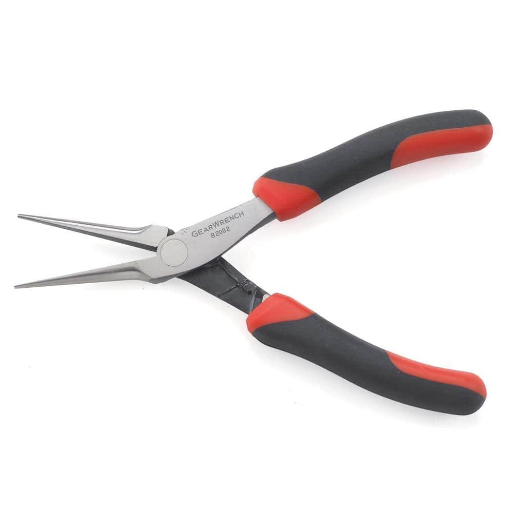 GEARWRENCH 5-1/2 in. Mini Needle Nose Pliers with Slim Head 82002D - The  Home Depot