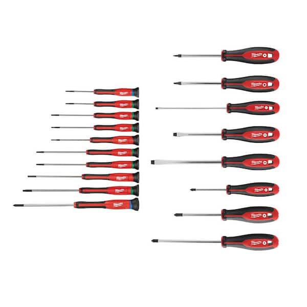 Milwaukee 1000V Insulated Screwdriver Set with Case (10-Piece) 48-22-2210 -  The Home Depot