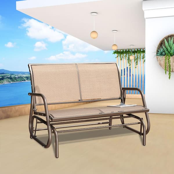 Outdoor swing glider discount chair