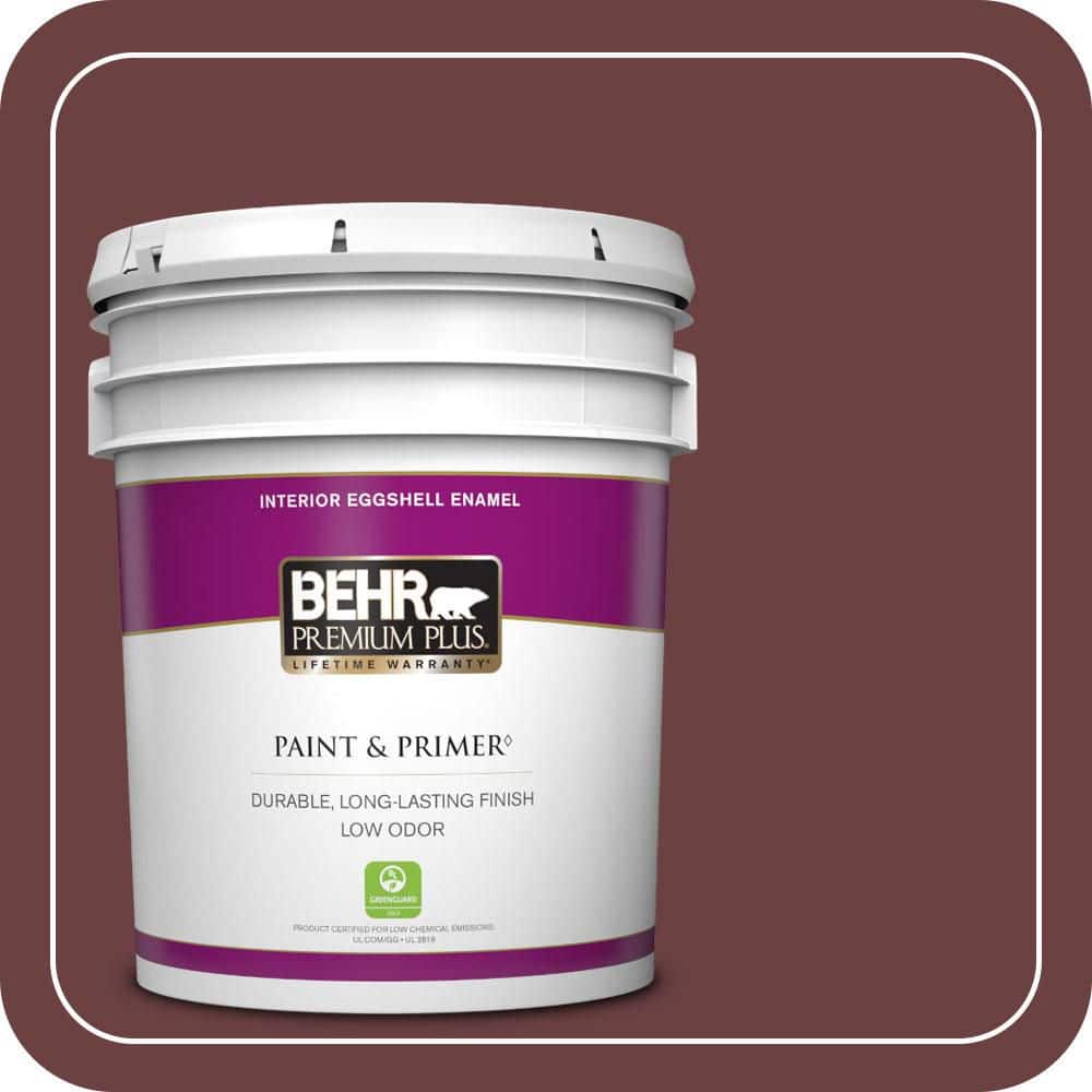 5 gal. #BIC-50 Deep Claret Eggshell Enamel Low Odor Interior Paint & Primer price history on PriceWatchPro