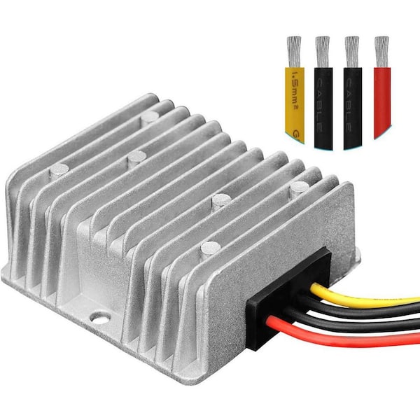 DC Voltage Regulator Buck Converter Step-Down Module 12V/24V to 5V 20A 100W Waterproof Transformer