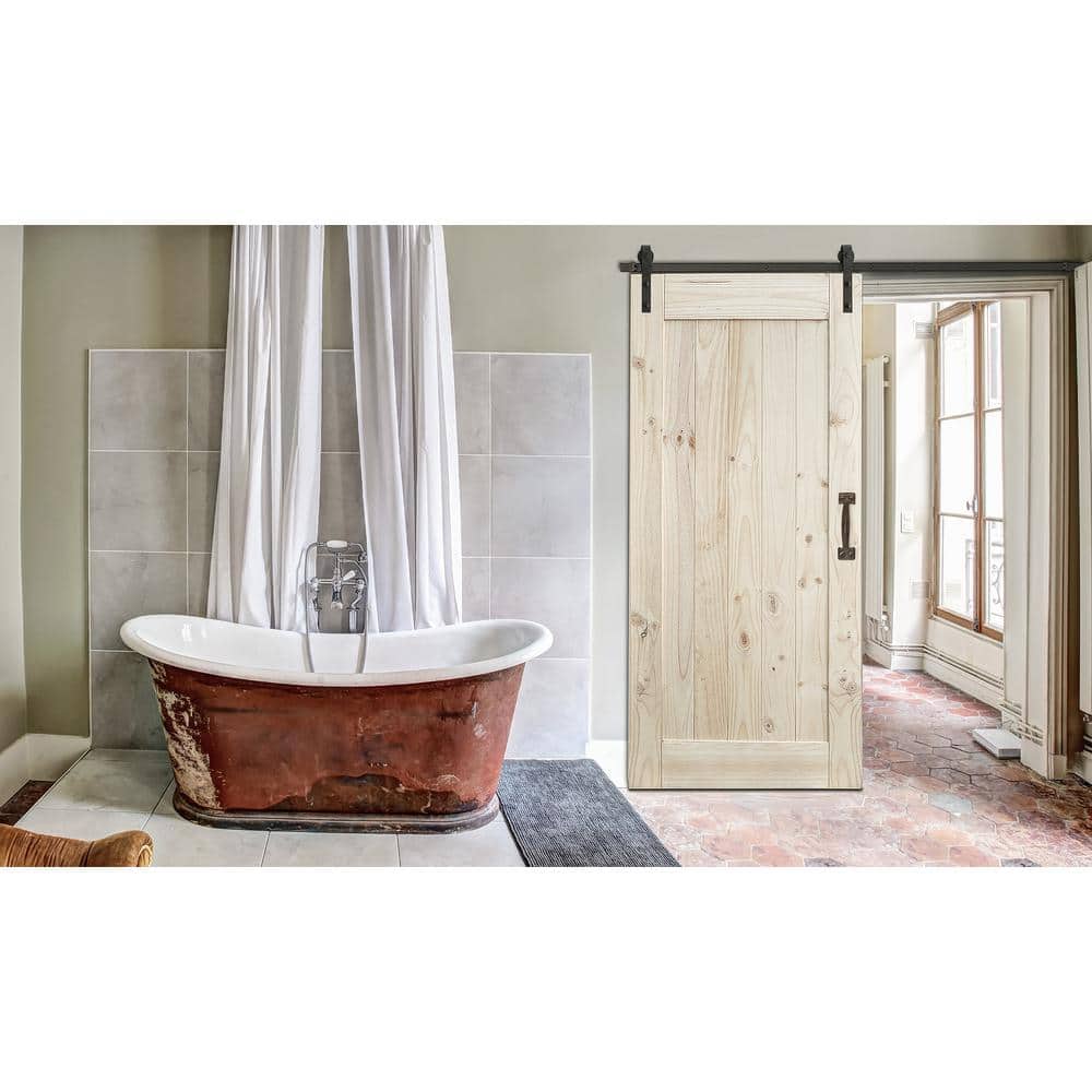 Bronze Oil Rubbed Square Pull Handle for Barn Doors