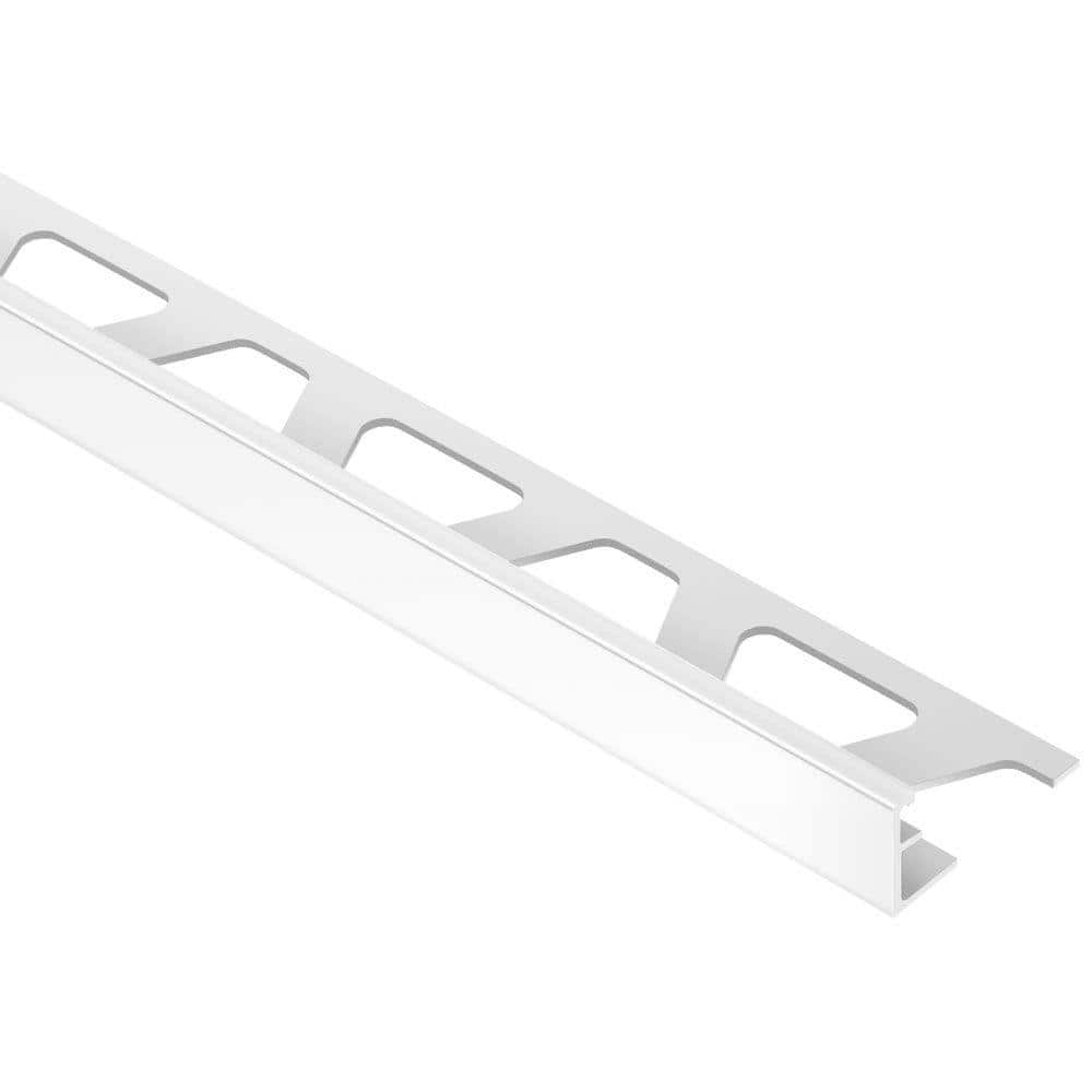 Schiene Light Grey Color-Coated Aluminum 1/2 in. x 8 ft. 2-1/2 in. Metal Tile Edging Trim price history on PriceWatchPro